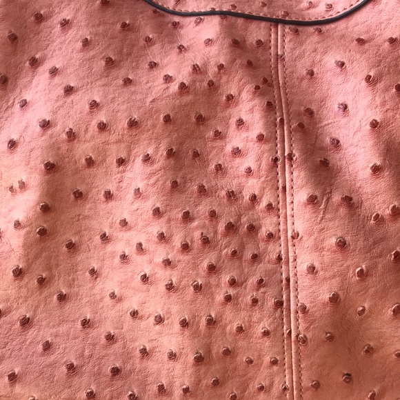 Pink Studded Chain Hoop Handle Purse - Picture 3 of 8